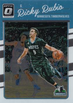 2016-17 Donruss - Optic Preview #91 Ricky Rubio Front