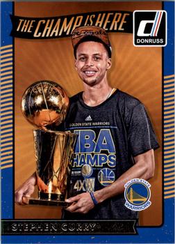 2016-17 Donruss - The Champ is Here #2 Stephen Curry Front