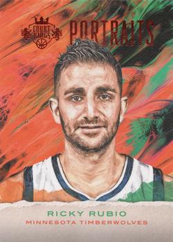 2016-17 Panini Court Kings - Portraits Ruby #17 Ricky Rubio Front