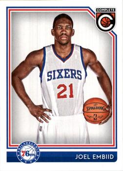 2016-17 Panini Complete #1 Joel Embiid Front