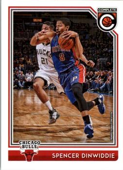 2016-17 Panini Complete #40 Spencer Dinwiddie Front