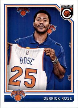 2016-17 Panini Complete #166 Derrick Rose Front
