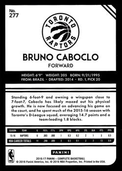 2016-17 Panini Complete #277 Bruno Caboclo Back