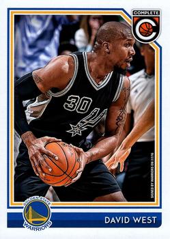 2016-17 Panini Complete #386 David West Front