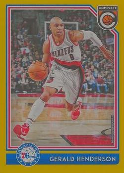2016-17 Panini Complete - Gold #11 Gerald Henderson Front