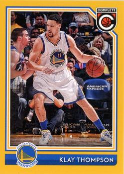 2016-17 Panini Complete - Gold #384 Klay Thompson Front