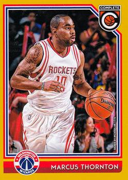 2016-17 Panini Complete - Gold #399 Marcus Thornton Front