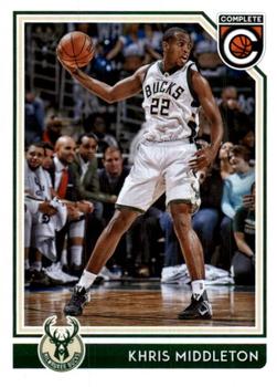 2016-17 Panini Complete - No Back #21 Khris Middleton Front