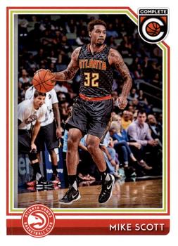 2016-17 Panini Complete - No Back #105 Mike Scott Front
