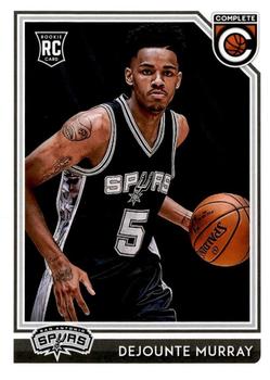 2016-17 Panini Complete - No Back #313 Dejounte Murray Front