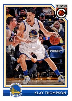 2016-17 Panini Complete - No Back #384 Klay Thompson Front