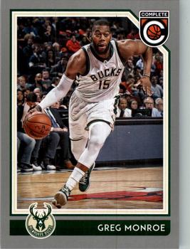 2016-17 Panini Complete - Silver #22 Greg Monroe Front