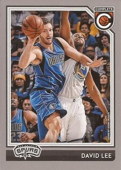 2016-17 Panini Complete - Silver #309 David Lee Front