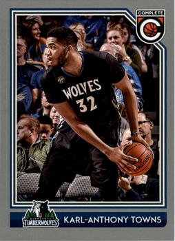 2016-17 Panini Complete - Silver #353 Karl-Anthony Towns Front