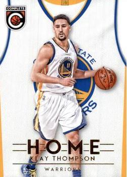 2016-17 Panini Complete - Home #5 Klay Thompson Front
