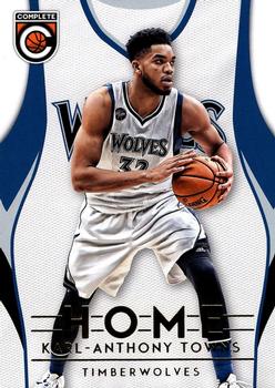 2016-17 Panini Complete - Home #17 Karl-Anthony Towns Front