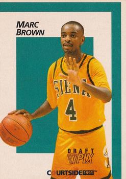 1991 Courtside #8 Marc Brown Front