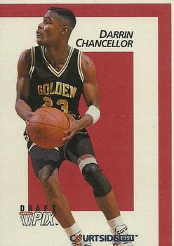 1991 Courtside #11 Darrin Chancellor Front