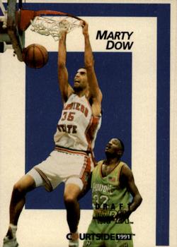 1991 Courtside #16 Marty Dow Front