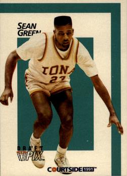1991 Courtside #24 Sean Green Front