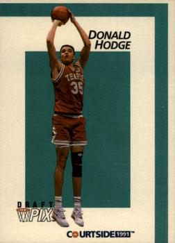 1991 Courtside #26 Donald Hodge Front