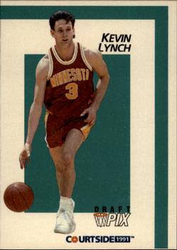 1991 Courtside #34 Kevin Lynch Front