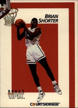 1991 Courtside #41 Brian Shorter Front