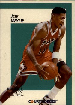 1991 Courtside #44 Joe Wylie Front