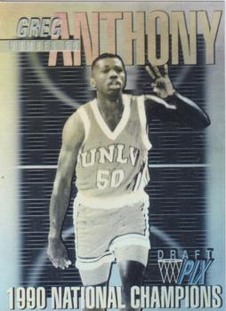 1991 Courtside - Holograms #NNO Greg Anthony Front