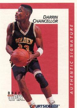 1991 Courtside - Autographs #11 Darrin Chancellor Front