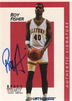 1991 Courtside - Autographs #20 Roy Fisher Front