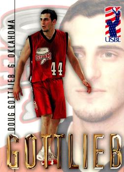 2000-01 USBL 15th Anniversary Set #27 Doug Gottlieb Front
