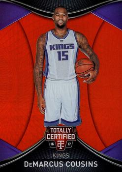 2016-17 Panini Totally Certified - Orange #30 DeMarcus Cousins Front