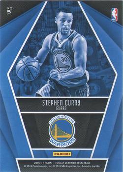2016-17 Panini Totally Certified - Franchise Foundations #5 Stephen Curry Back