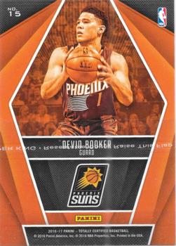2016-17 Panini Totally Certified - Franchise Foundations #15 Devin Booker Back
