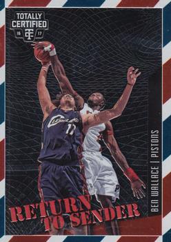2016-17 Panini Totally Certified - Return to Sender #13 Ben Wallace Front