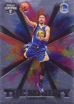 2016-17 Panini Totally Certified - The Mighty #1 Stephen Curry Front