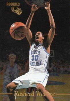 1995 Classic Rookies - Gold Foil #4 Rasheed Wallace Front