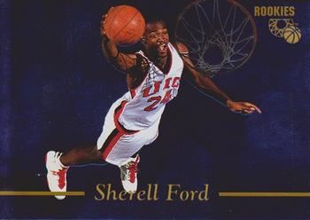 1995 Classic Rookies - Gold Foil #24 Sherell Ford Front