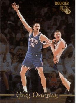 1995 Classic Rookies - Gold Foil #26 Greg Ostertag Front