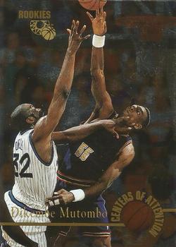 1995 Classic Rookies - Gold Foil #106 Dikembe Mutombo Front