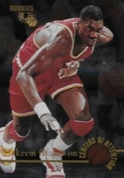1995 Classic Rookies - Gold Foil #108 Hakeem Olajuwon Front