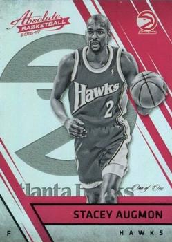 2016-17 Panini Absolute - Spectrum Black #118 Stacey Augmon Front