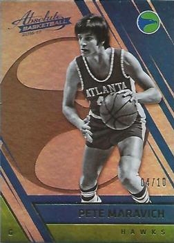 2016-17 Panini Absolute - Spectrum Gold #140 Pete Maravich Front