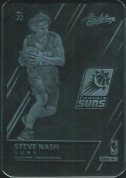 2016-17 Panini Absolute - Glass #22 Steve Nash Front