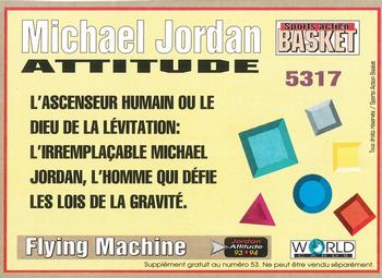 1993-94 Pro Cards French Sports Action Basket #5317 Michael Jordan Back