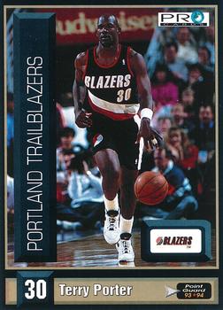 1993-94 Pro Cards French Sports Action Basket #5602 Terry Porter Front