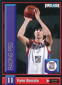 1993-94 Pro Cards French Sports Action Basket #5503 Yann Bonato Front