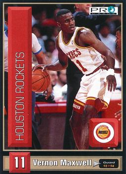 1993-94 Pro Cards French Sports Action Basket #5510 Vernon Maxwell Front