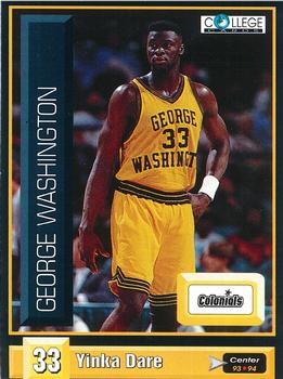 1993-94 Pro Cards French Sports Action Basket #5513 Yinka Dare Front